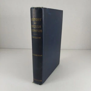 A History Of English Literature Elizabethan Literature George Saintsbury 1902 HC - Picture 1 of 15