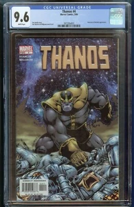 Páginas BLANCAS Apariencia Galactus y Brujo Thanos #4 CGC 9.6 - Imagen 1 de 4
