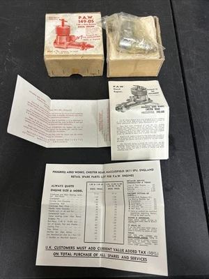PAW 1.49cc Diesel Airplane Engine With Box And Papers M11 - Image 1 of 4