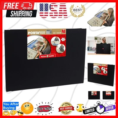 Jumbo, Puzzle Mates, - Estuche de tablero de almacenamiento de rompecabezas estándar de 1.500 piezas, Jigsa... Foto 1 de 4