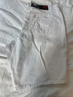 Шорты расслабленные белые ECKO Unlimited хлопок легкие размер 42 - Изображение 1 из 4