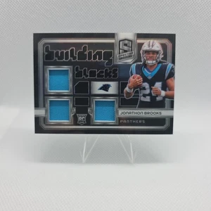 2024 Panini Spectra - Building Blocks Jonathon Brooks #BB-JBS /99 (MEM, RC) - Picture 1 of 2