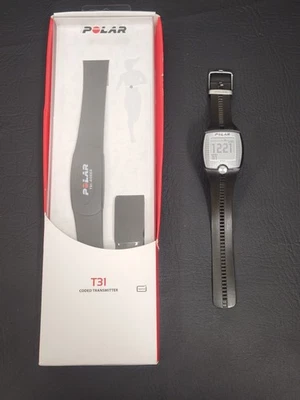 Reloj Monitor de Ritmo Cardíaco Polar FT1 Fitness Entrenamiento Activo y Correa para el Pecho T31 Foto 1 de 4