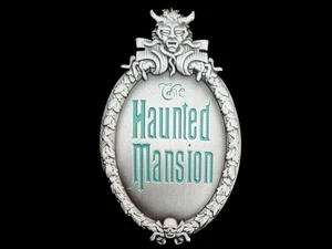 Fantasy Pin - Disney Haunted Mansion Logo Crest Sign LE100 - Picture 1 of 2