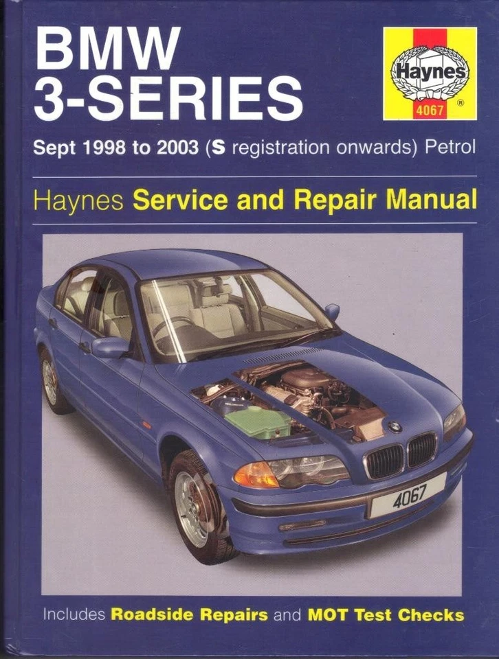BMW 3 SERIES,E46,316i,318i,320i,323i,325i,328i,330i,HAYNES MANUAL 1998-2003 - Image 1 of 1