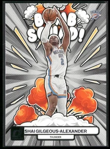 2023-24 Donruss #10 Shai Gilgeous-Alexander Bomb Squad - Imagen 1 de 2