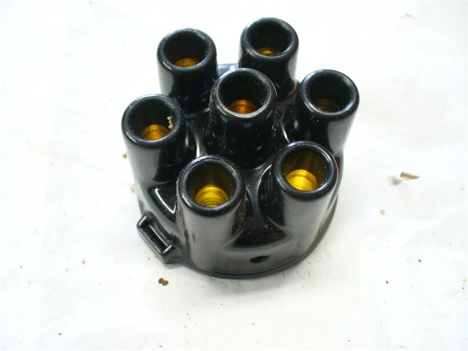 Tapa de distribuidor Nash Hudson 1935-47 4 cilindros contactos de latón Autolite NOS IGB-1240 Foto 1 de 4