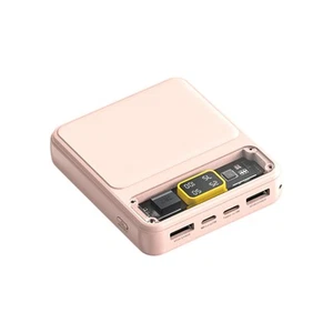 Power Bank With Long-lasting Battery Rapids Charging And Transparent Is Compact - Zdjęcie 1 z 19