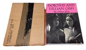 Vintage 1973 Signed Dorothy & Lillian Gish Silent Film Actress Hardcover Book - Picture 1 of 16