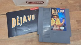 Deja Vu Nintendo Entertainment System 1990 NES Authentic Cart & Manual