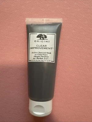 Origins Clear Improvement Active Charcoal Mask to Clear Pores,  2.5oz/75ml,NEW - Image 1 of 3