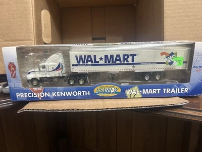 Camión Walmart Precision Kenworth 2002 diecast cabina y remolque 47555 por caja de cambios nuevo en caja de cambios Foto 1 de 4