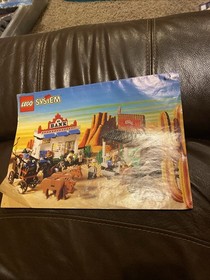 Vintage LEGO System 6765 Wild West Gold City Junction Instruction Manual ONLY