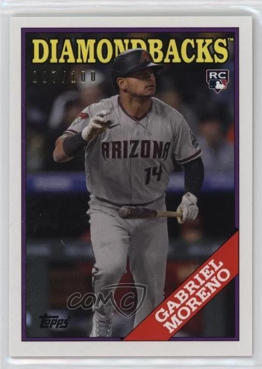 2023 Transcendent Collection VIP Party /100 Gabriel Moreno (Light Jersey) RC - Image 1 of 2