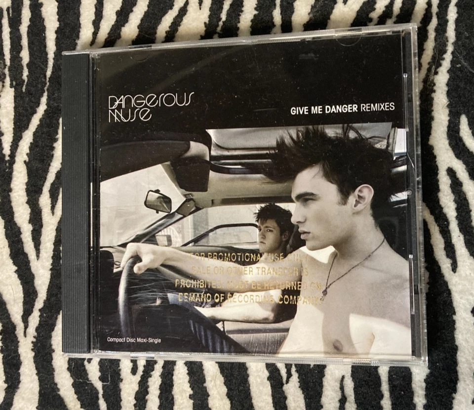 ОПАСНАЯ МУЗА «Дайте мне опасность» промо макси CD ремиксы NM/новый Rauhofer Бесплатная доставка - Изображение 1 из 4