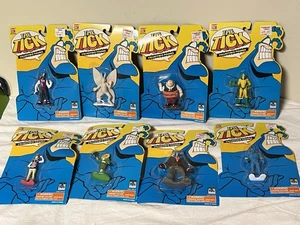 Lote de 8 figuras de acción Bandai The Tick 1994 nuevas de colección - Imagen 1 de 10