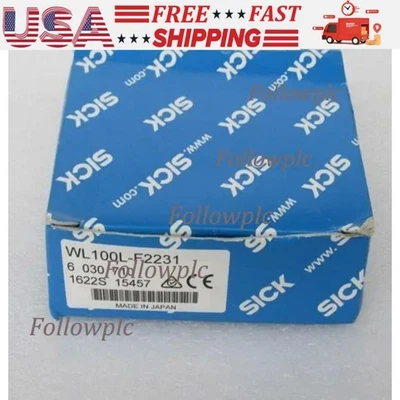 US FREE TAX  SICK WL100L-F2231 WL100LF2231 6030710 Photoelectric - Image 1 of 4