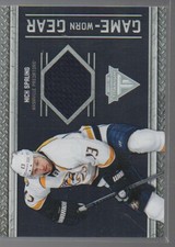 NICK SPALING 2011-12 TITANIUM GAME-WORN GEAR JERSEY CARD # 41