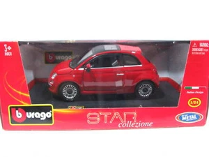 Bburago Star 2007 Fiat 500 1/24 Diecast cars - Picture 1 of 2