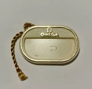 OMEGA Tag Hangtag Seamaster 300M cuarzo acero inoxidable original 25418000 fabricante de equipos originales/ - Imagen 1 de 2