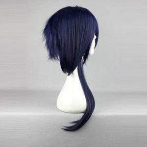 Fashion Cosplay Wig Party Wigs Full Synthetic Hair Anime 65cm/25.6" Blue - Picture 1 of 5