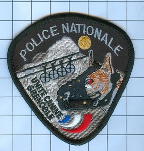 International Police Patch - POLICE NATIONALE UNITE CANINE GRENOBLE - Picture 1 of 1