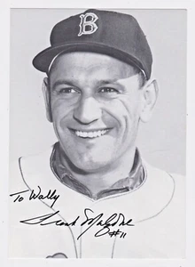 FRANK MALZONE BOSTON RED SOX HANDSIGNIERT SIGNED 7" x 5" FOTO - Bild 1 von 1