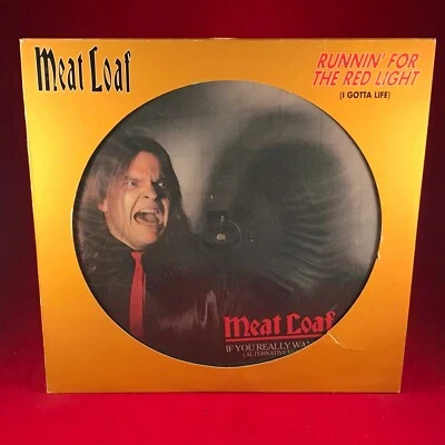 MEAT LOAF If You Really Want To 1983 UK 12" vinyl PICTURE DISC single record - Image 1 of 4