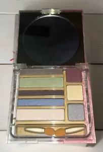 Vintage Estee Lauder Deluxe Pure Eye Color 8 Shade EyeShadow Palette Ivory Box + - Picture 1 of 8