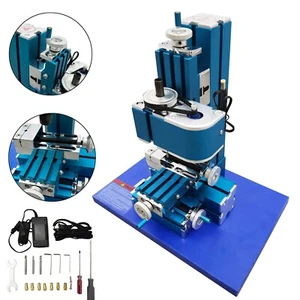 Small Benchtop Drilling and Milling Machine Woodworking Lathe AC100V-240V - Picture 1 of 21