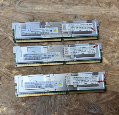 3 Stück Arbeitsspeicher Server-RAM SAMSUNG 4GB 2Rx4 | M395T5160QZ4-CE66 - Bild 1 von 3