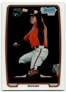 2012 BOWMAN CHROME PROSPECTS MANUEL HERNANDEZ BALTIMORE ORIOLES #BCP194