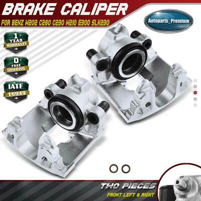 Pinza de freno de disco delantera para Mercedes-Benz W202 C280 C230 W210 E300 SLK230 Foto 1 de 4