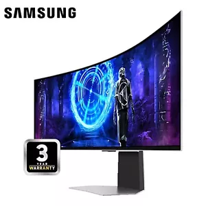 SAMSUNG Odyssey OLED G9 G95SD S49DG952 Curved Gaming 49" Monitor 240Hz - Picture 1 of 4