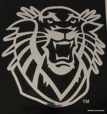 Fort Hayes University Tiger Chrome Lg Window Graphic Sticker Decal USA - Image 1 of 4