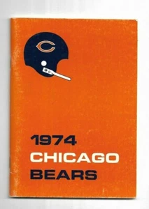 1974 Chicago Bears Football Media Guide   Very Good - Picture 1 of 2