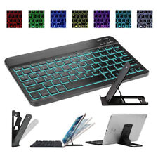 Backlit Bluetooth Keyboard with Touchpad Mouse for Android IOS Tablet iPad