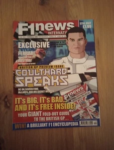 Formula One - F1 News Magazine - Coulthard Speaks - June 28 2002 - Issue 10 - Picture 1 of 6