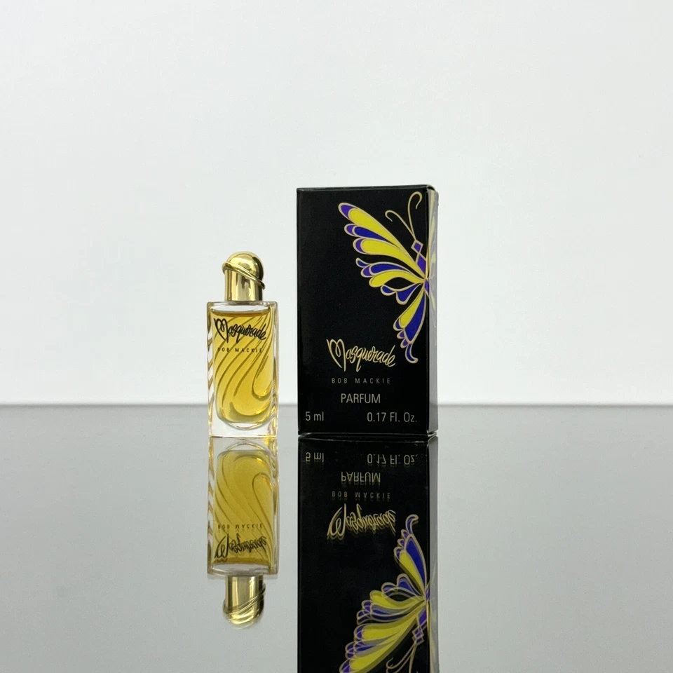 MASQUERADE by BOB MACKIE Women PARFUM 0.17oz-5ml SPLASH MINI Travel Size (C89 - Image 1 of 1