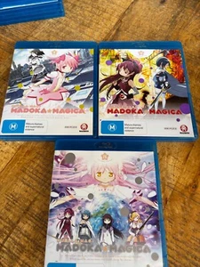 Puella Magi Madoka Magica Volume 1-3 Complete Blu-ray Anime Region B - Picture 1 of 15