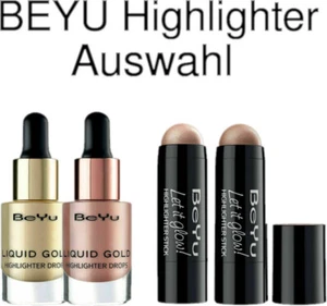 BeYu MakeUp Liquid Gold Highlighter Drops 13ml Farbauswahl - Bild 1 von 5