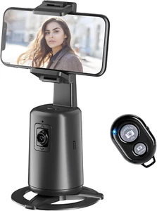 Trípode de seguimiento facial automático 360° para creador de contenido de viaje Vlog Best soporte de teléfono - Imagen 1 de 12