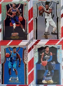 2018-19 Threads Icon Dazzle (4) RC Lot. Brunson, Walker VI, Diallo, Bridges. - Picture 1 of 2