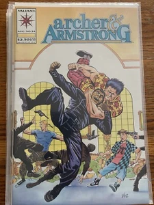 Archer & Armstrong #24 (Aug. 1994, Valiant) Mint. Never Read. Free Bag And Board - Picture 1 of 5