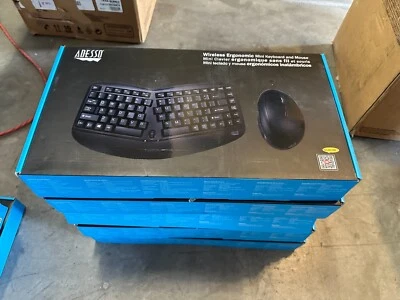 Adesso WKB-1150CB Easytouch Desktop Multimedia Keyboard and Mouse Combo - Image 1 of 2