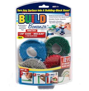 Build Bonanza As Seen on TV Flexible Building Block Base in Blue/Green/Red/Gray - Picture 1 of 1
