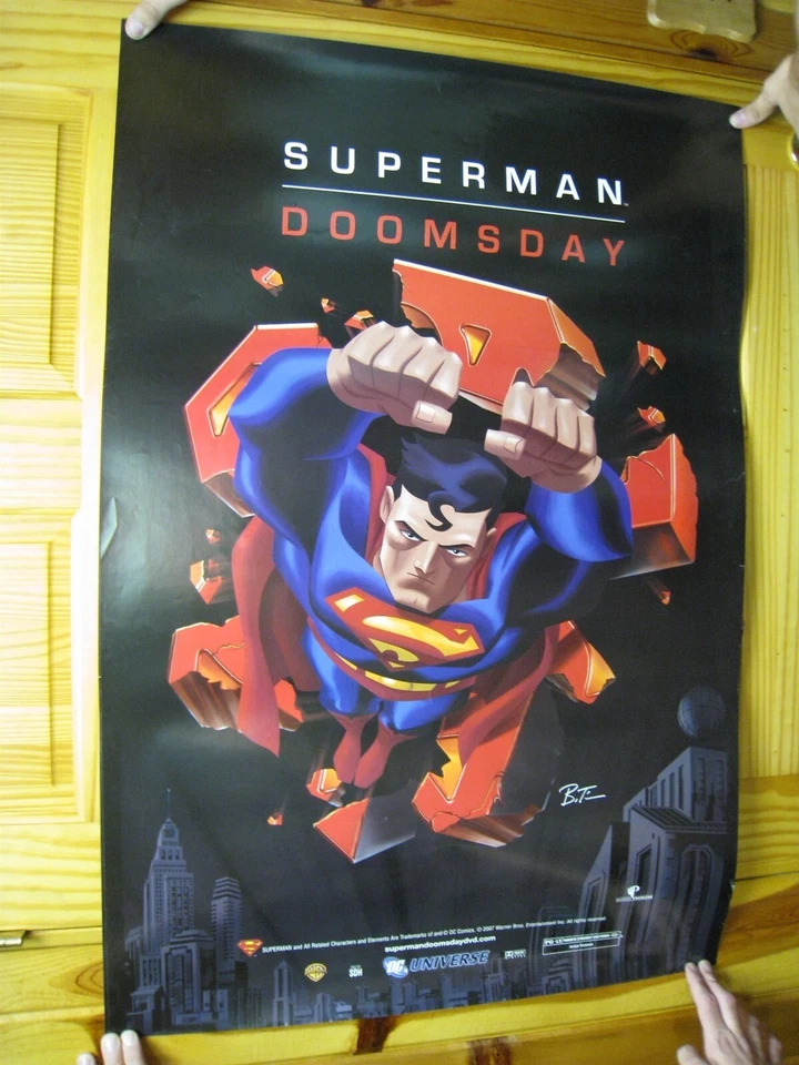 Superman Doomsday Animated Movie Poster - Image 1 of 1