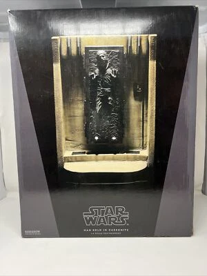 SIDESHOW STAR WARS RETURN OF THE JEDI HAN SOLO IN CARBONITE 1/6 ENVIRONMENT - Image 1 of 2