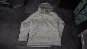 NUEVO CON ETIQUETAS GAP NIÑOS NIÑAS CHAQUETA LANA FORRADA CON CAPUCHA CREMA XXL - Imagen 1 de 3
