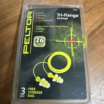 3M Sports Peltor взрывы одноразовые беруши 33 db желтый 3/Pk 10/чехол 97080 - Изображение 1 из 4